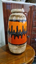 West Germany Vaas Fat Lava Oranje - 47cm, Ophalen of Verzenden