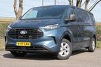 Ford Transit Custom 320 2.0 TDCI L2H1 Trend 136 PK BPM VRIJ, Auto's, Voorwielaandrijving, 12 maanden, 4 cilinders, Blauw