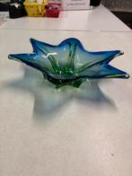 Murano Glazen Schaal - Prachtig Design, Gebruikt, Schaal, Ophalen of Verzenden, Glas