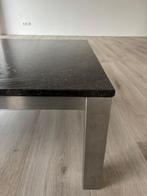 Natuursteen salontafel, Ophalen, 50 tot 100 cm, Zo goed als nieuw, Minder dan 50 cm