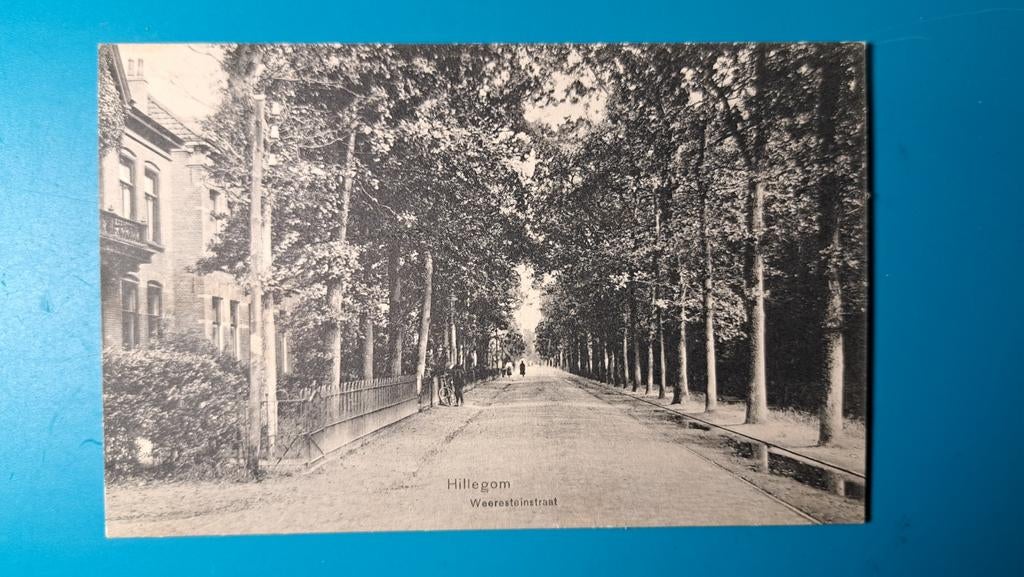 Hillegom Weeresteinstraat, Ophalen of Verzenden, Voor 1920, Gelopen, Zuid-Holland