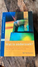 N. Verhoeven - Wat is onderzoek?, Boeken, Wetenschap, N. Verhoeven, Ophalen of Verzenden, Zo goed als nieuw