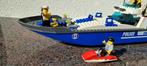 Lego politieboot 7287, Kinderen en Baby's, Speelgoed | Duplo en Lego, Complete set, Ophalen of Verzenden, Lego, Zo goed als nieuw