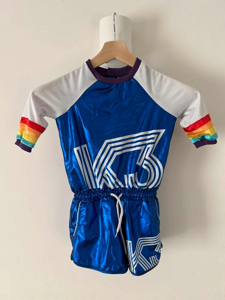 K3 Roller Disco pakje – playsuit maat 3-5 jaar, Kinderen en Baby's, Carnavalskleding en Verkleedspullen, Gebruikt, Meisje, Verzenden