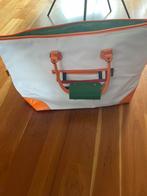Strand/ weekendtas, extra vakken, stevige bodem., 40 tot 60 cm, 20 tot 30 cm, Wit, Minder dan 35 cm
