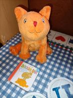 Dikkie Dik knuffel 24 cm groot + boekje, Ophalen of Verzenden