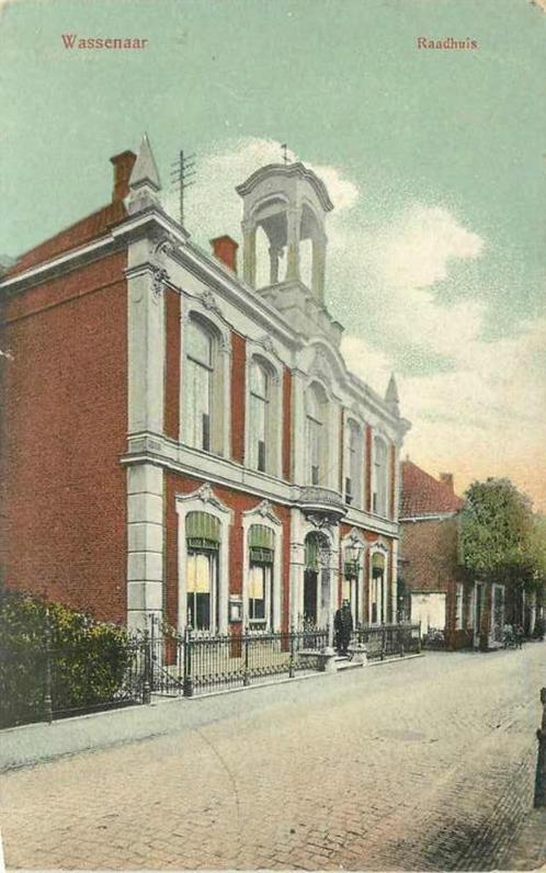(377-620-007) Wassenaar Raadhuis, Verzamelen, Ansichtkaarten | Nederland, Zuid-Holland, Verzenden
