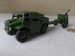 1958 Dinky Toys 688 + 686 FIELD ARTILLERY TRACTOR +25 PR GUN, Ophalen of Verzenden, Gebruikt, Bus of Vrachtwagen, Dinky Toys