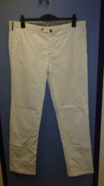 PT01 effen witte broek pantalon Garment Dyed slim 58 32998