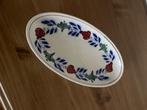 kleine serveerschaal van boerenbont 24 x 13 cm, Huis en Inrichting, Keuken | Servies, Ophalen, Aardewerk, Boerenbont, Schaal of Schalen
