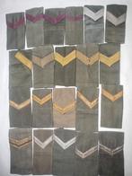 Nederlandse legeremblemen RANGEN en standen, Verzamelen, Militaria | Algemeen, Ophalen of Verzenden, Landmacht, Nederland, Embleem of Badge