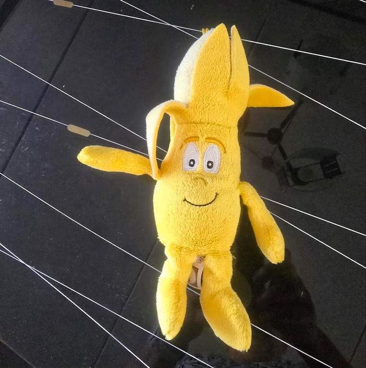 Bert Banaan knuffel (van Lidl), Kinderen en Baby's, Speelgoed | Knuffels en Pluche, Zo goed als nieuw, Overige typen, Ophalen of Verzenden