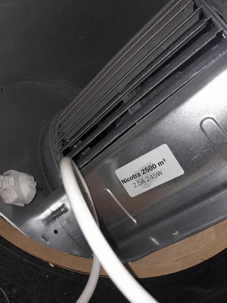 Nicotra 2500 m³ Ventilator/Afzuiger, Doe-het-zelf en Verbouw, Ventilatie en Afzuiging, Gebruikt, Ventilator en Afzuiger, Ophalen