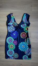 Desigual = Jurk = Maat L = €20 incl. Verzenden, Blauw, Maat 42/44 (L), Ophalen of Verzenden, Zo goed als nieuw