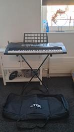 Max Music KB3 Keyboard met Steun en Tas, Gebruikt, Overige aantallen, Met standaard, Ophalen