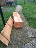 Vuren kist, Doe-het-zelf en Verbouw, Hout en Planken, Ophalen of Verzenden, Zo goed als nieuw, Plank, Minder dan 200 cm