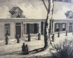 Antieke litho De Brink, Assen (REK 3), Ophalen of Verzenden