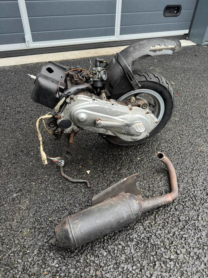 piaggio type 3 motorblok 50cc 2takt, Motoren, Tuning en Styling, Ophalen of Verzenden