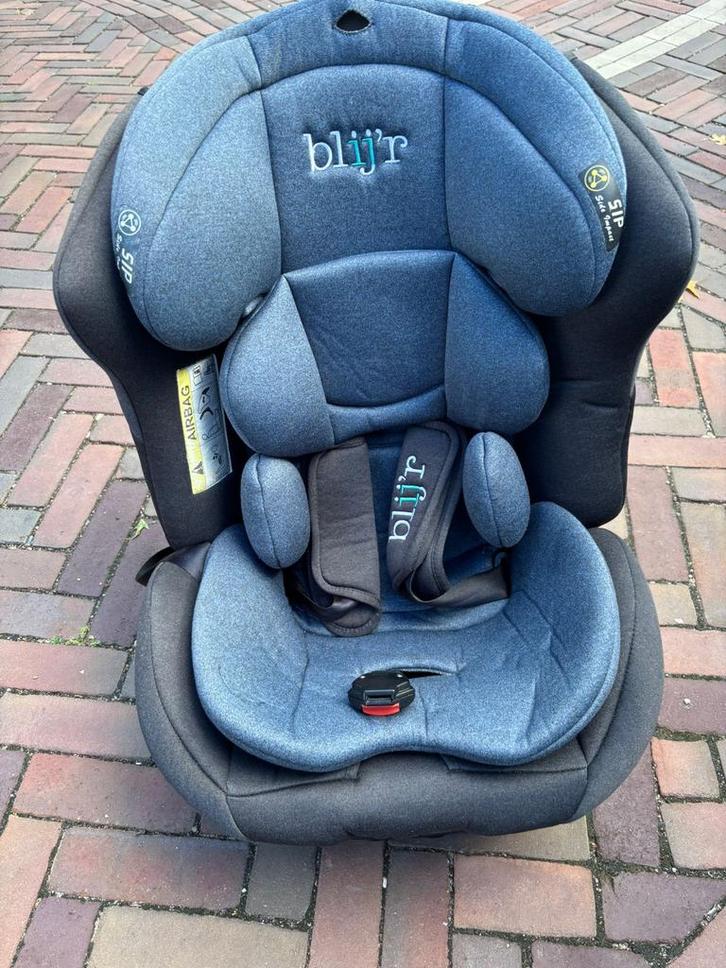Blij'r Autostoel - 1 jaar gebruikt, Kinderen en Baby's, Autostoeltjes, Gebruikt, Overige merken, 15 t/m 36 kg, Autogordel of Isofix