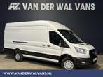 Ford Transit 2.0 TDCI 131pk L4H3 Euro6 Airco | Camera | Navi, Voorwielaandrijving, Stof, 4 cilinders, Wit