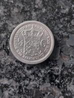 Halve gulden 1913 zilver zie foto's, Postzegels en Munten, Munten | Nederland, Zilver, Ophalen of Verzenden