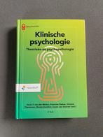 Klinische Psychologie - Theorieën en Psychopathologie, Gelezen, Diverse auteurs, Ophalen of Verzenden, WO