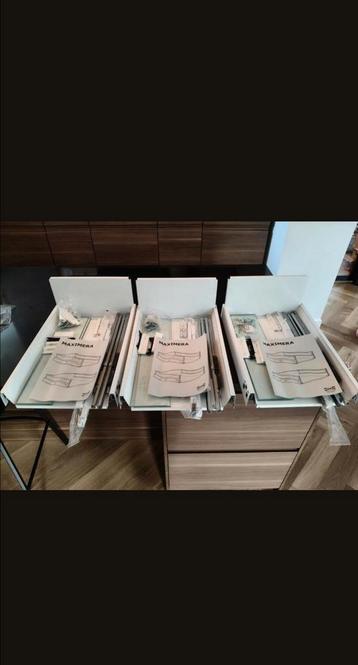 3x IKEA Maximera lades hoog + glas 40*60 - afbeelding 2
