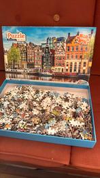 Legpuzzel van de grachten in Amsterdam 1000 stukjes, Ophalen of Verzenden, 500 t/m 1500 stukjes, Zo goed als nieuw, Legpuzzel