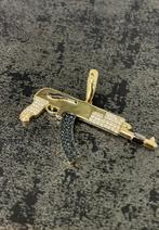 14 karaats gouden ak-47 hanger, Sieraden, Tassen en Uiterlijk, Overige voorstellingen, Nieuw, Ophalen of Verzenden, Goud