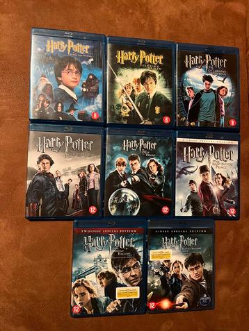 Harry Potter Blu-ray Collectie - Complete Serie! beschikbaar voor biedingen