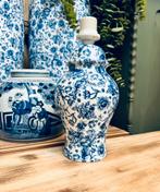Delfts blauwe lampenvoet antieke lamp tafellamp schemerlamp, Ophalen
