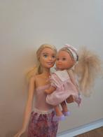 Barbiepop met peuter, Verzamelen, Poppen, Ophalen of Verzenden, Gebruikt, Pop, Levensecht of Reborn