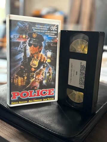 POLICE - actiefilm / misdaad / thriller - NL VHS FILM -video beschikbaar voor biedingen