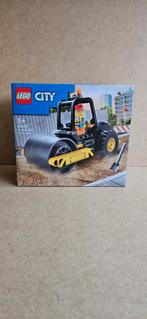 Lego 60401 construction steamroller, Ophalen of Verzenden, Nieuw, Complete set, Lego