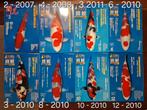 8 x tijdschriften koi nishikigoi Japanse geschreve, Ophalen of Verzenden, Zo goed als nieuw, Vissen