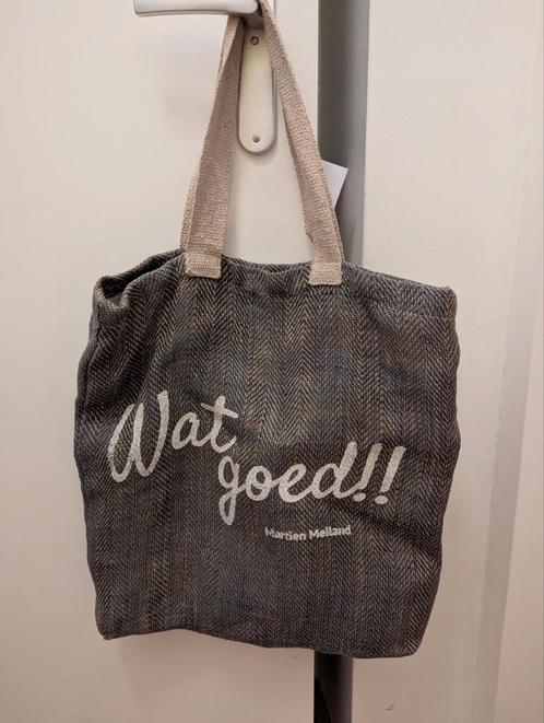 Fam Meiland jutten tas, Sieraden, Tassen en Uiterlijk, Tassen | Schoudertassen, Nieuw, Overige merken, Blauw, Ophalen of Verzenden