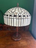Tiffany Tafellamp, Ophalen, Zo goed als nieuw, Glas, Minder dan 50 cm