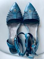 Leren Pumps Laura Bellariva Maat 40 Donkerblauw, Kleding | Dames, Schoenen, Pumps, Blauw, Ophalen of Verzenden, Gedragen