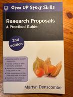 Research Proposals., Boeken, Studieboeken en Cursussen, Ophalen of Verzenden, Zo goed als nieuw, WO