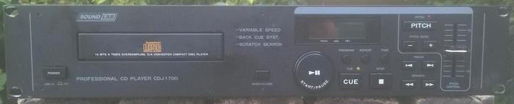 CD speler met pitch-control 19 inch, Audio, Tv en Foto, Cd-spelers, Gebruikt, Overige merken, Ophalen of Verzenden