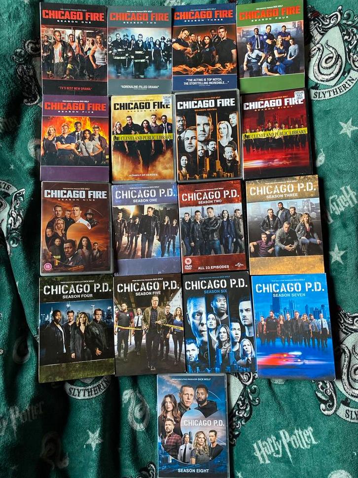 Chicago Fire & PD Seizoenen 1-9 (deels nieuw), Cd's en Dvd's, Dvd's | Tv en Series, Gebruikt, Overige genres, Boxset, Verzenden