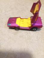 Vintage Hot Wheels Roze Auto met Open Deuren, Hobby en Vrije tijd, Modelauto's | 1:18, Ophalen of Verzenden, Gebruikt, Auto, Hot Wheels