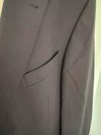 Stijlvolle donkerblauwe/zwarte wollen colbert - maat 56, Kleding | Heren, Kostuums en Colberts, Ophalen of Verzenden, Zo goed als nieuw