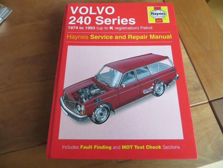 Haynes repair manual vraagbaak Volvo 240-serie benzine 74-93, Auto diversen, Handleidingen en Instructieboekjes, Ophalen of Verzenden