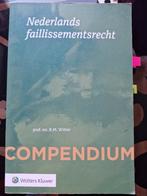 Compendium van het Nederlands faillissementsrecht, Ophalen of Verzenden, Zo goed als nieuw, R.M. Wibier
