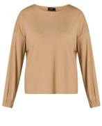 Light taupe longsleeve Vallon van Yesta Maat 54/56 nu €29,95, Beige, Y, Y, Y