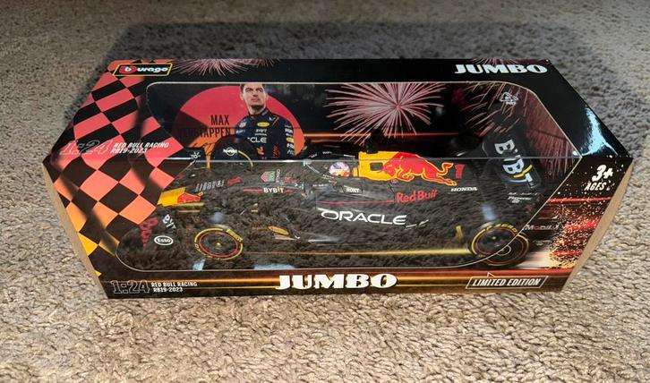 Schaalmodel Max Verstappen RB19 2023, Hobby en Vrije tijd, Modelauto's | 1:24, Nieuw, Bburago, Ophalen of Verzenden