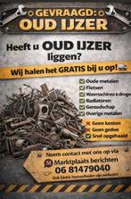 Oud ijzer, Ophalen of Verzenden