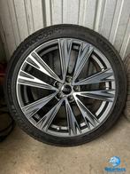 7mm! Originele Audi A6 S6 C8 4K S-Line 20 inch antraciete ve, Auto-onderdelen, Banden en Velgen, Gebruikt, 255 mm, Banden en Velgen