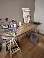 IKEA Lagkapten/mittback desk, Huis en Inrichting, Bureaus, Ophalen of Verzenden, In hoogte verstelbaar, Gebruikt, Bureau